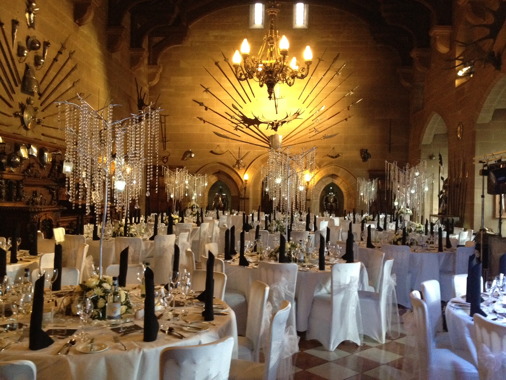 Warwick Castle winter weddings