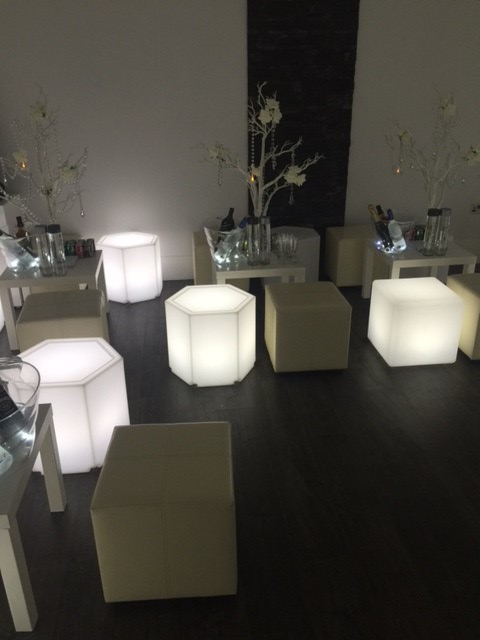 Led Furniture At Christmas Event