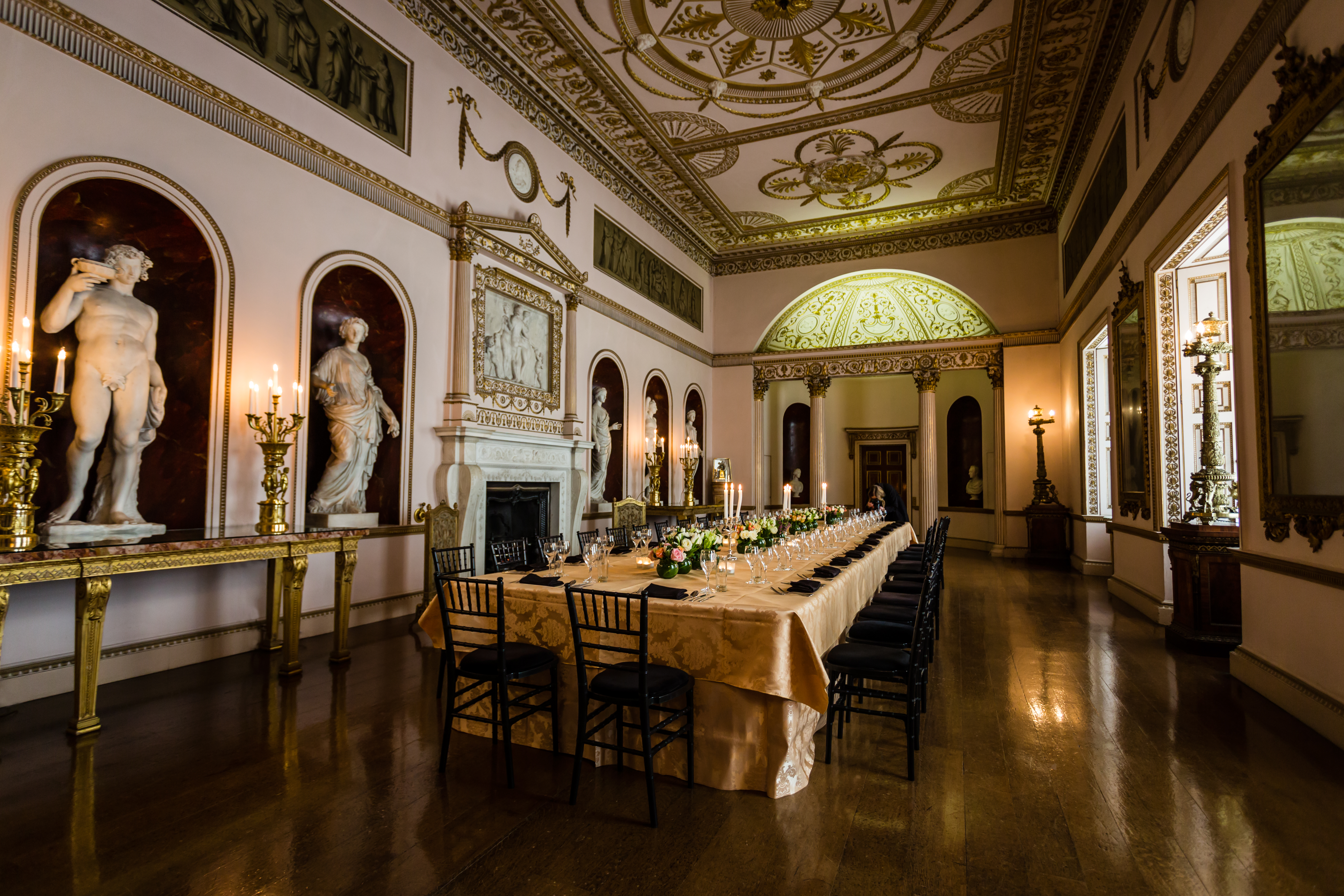 Syon House winter wedding