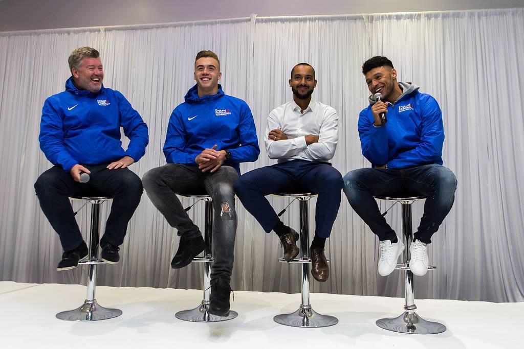 England Football Team On Our Bar Stool