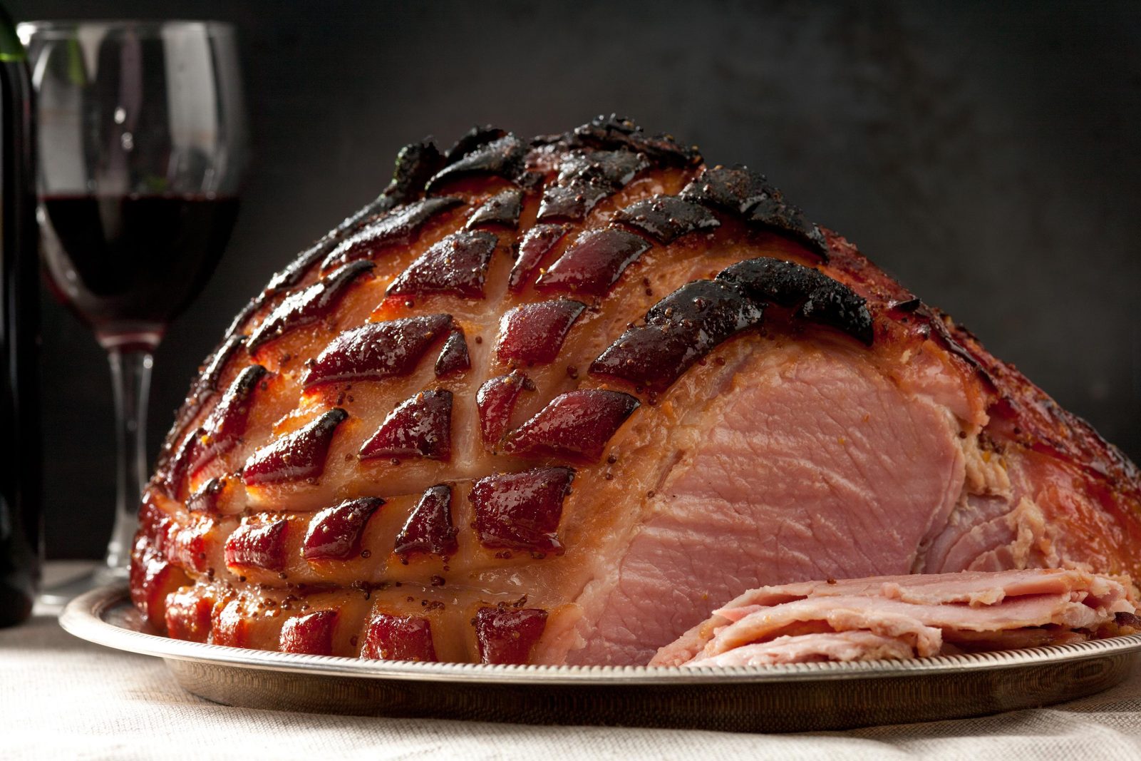 Baked Glazed Ham